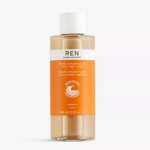 REN Ready Steady Glow Daily AHA Tonic 100ml 3.3 fl oz NEW